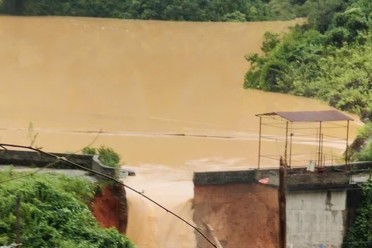 Vỡ đập thủy điện Bắc Khê 1 tại Lạng Sơn, khẩn trương sơ tán dân