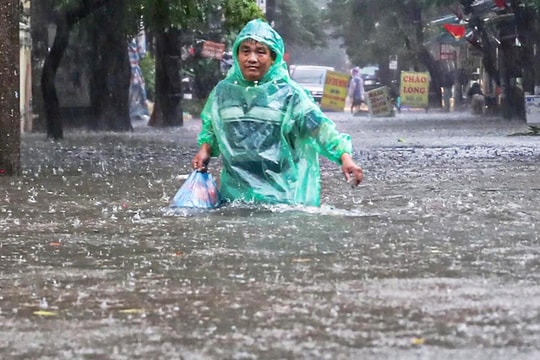 Dự báo thời tiết 8/10: Hà Nội và loạt tỉnh Bắc Bộ còn mưa lớn, cảnh báo ngập úng