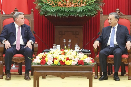 Tổng Bí thư Tô Lâm tiếp lãnh đạo Tập đoàn Murphy Oil của Hoa Kỳ