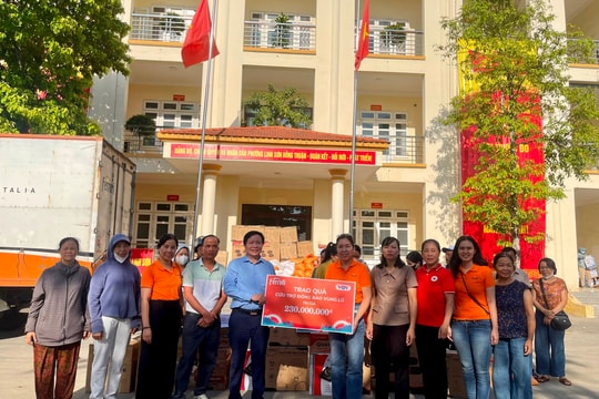 Ferroli đồng hành cùng VOV, chung tay sẻ chia với đồng bào vùng bão lũ