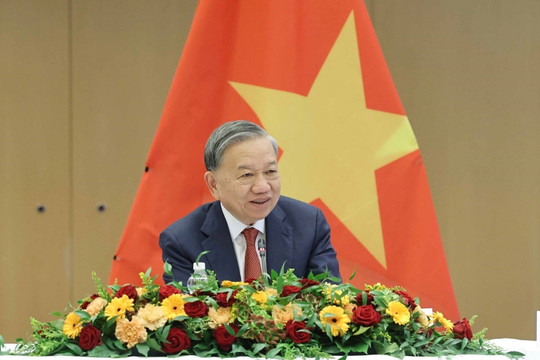 Tổng Bí thư Tô Lâm tiếp ban lãnh đạo hội hữu nghị Phần Lan - Việt Nam
