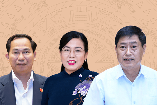 Quốc hội có tân Tổng Thư ký, Chủ nhiệm Văn phòng Quốc hội và 2 Chủ nhiệm Ủy ban