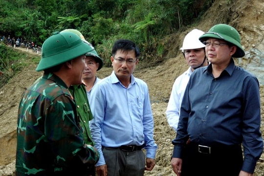 Phó Thủ tướng Hồ Quốc Dũng yêu cầu không để người dân vùng sạt lở bị đói, rét