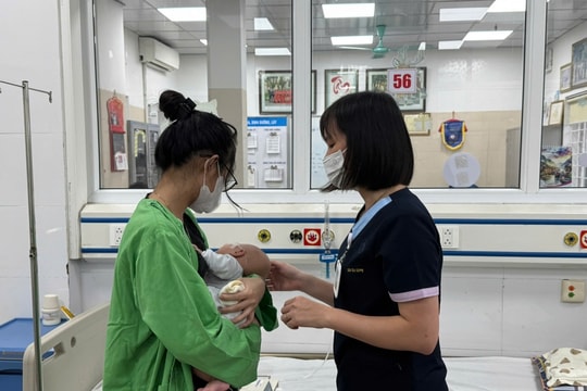 Số trẻ mắc cúm A nhập viện gia tăng, phần lớn chưa tiêm vaccine