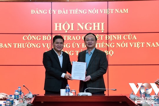 Ông Bùi Trọng Điển giữ chức Bí thư Đảng ủy, Trưởng ban Ban VOV Giao thông Quốc gia