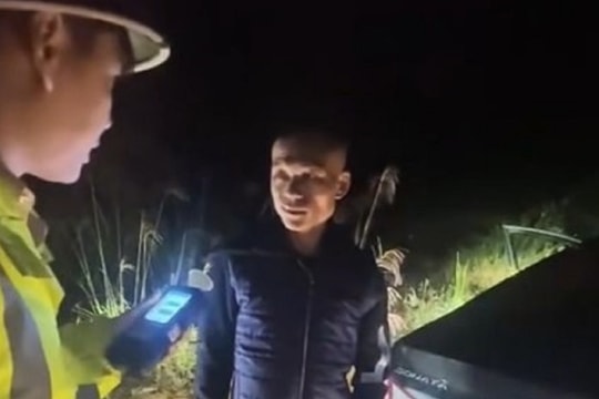 Nồng độ cồn gấp 2 lần mức kịch khung, tài xế ở Quảng Ninh bị phạt 35 triệu