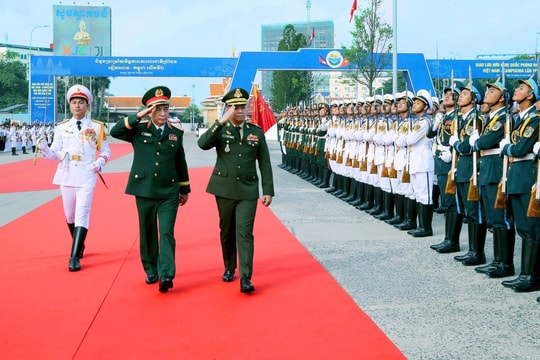 Sắc màu hữu nghị Việt Nam - Campuchia trên tuyến biên giới Tây Ninh