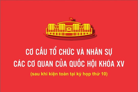 Cơ cấu tổ chức và nhân sự các cơ quan của Quốc hội khóa XV