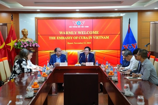 Lãnh đạo VOV tiếp Đại sứ đặc mệnh toàn quyền Cộng hoà Cuba tại Việt Nam