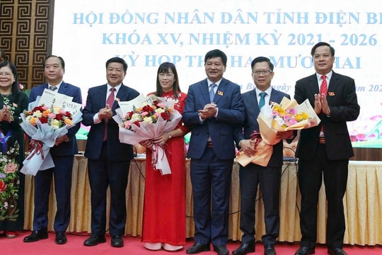 Điện Biên kiện toàn các nhân sự chủ chốt lãnh đạo HĐND và UBND tỉnh