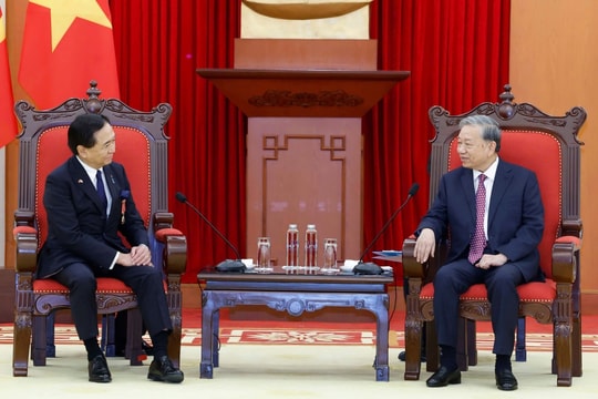 Tổng Bí thư Tô Lâm tiếp Thống đốc tỉnh Kanagawa, Nhật Bản