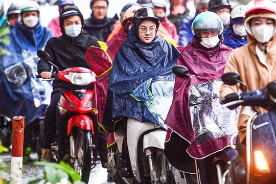 Tin không khí lạnh mạnh mới nhất: Miền Bắc mưa rét, nơi rét hại dưới 8°C