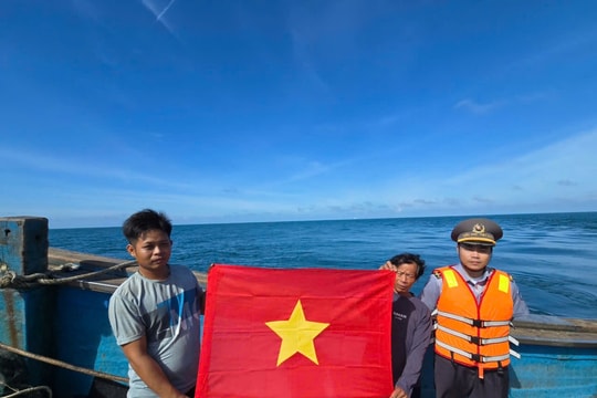 Kiểm ngư số 3 siết chặt tuần tra, xử lý nghiêm vi phạm IUU trên biển miền Trung