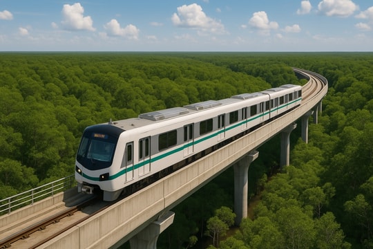 Metro Bến Thành - Cần Giờ khởi công ngày 19/12, dự kiến khai thác vào năm 2028