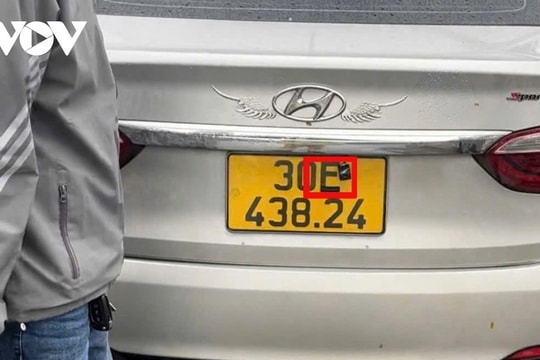 Cố tình che biển số xe để tránh phạt nguội sẽ bị xử phạt thế nào?