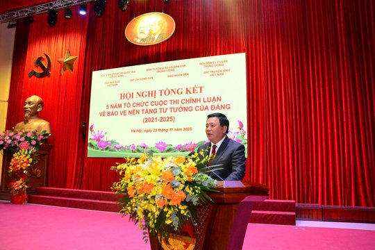 Tổng kết 5 năm tổ chức Cuộc thi chính luận về bảo vệ nền tảng tư tưởng của Đảng