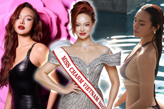Sắc vóc nóng bỏng của Á hậu đại diện Việt Nam tham dự Miss Charm 2025