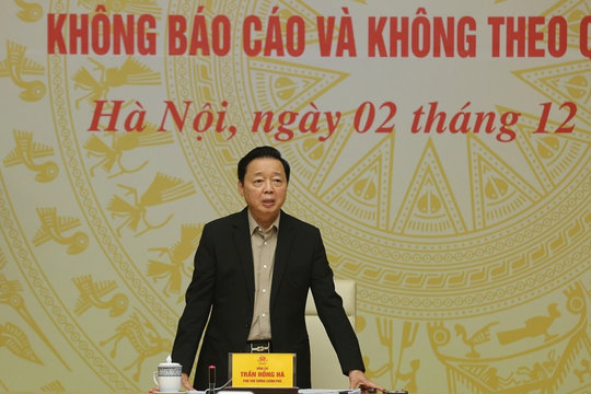 Phó Thủ tướng Trần Hồng Hà: “Nếu có vi phạm IUU, phải xử lý đến cùng”
