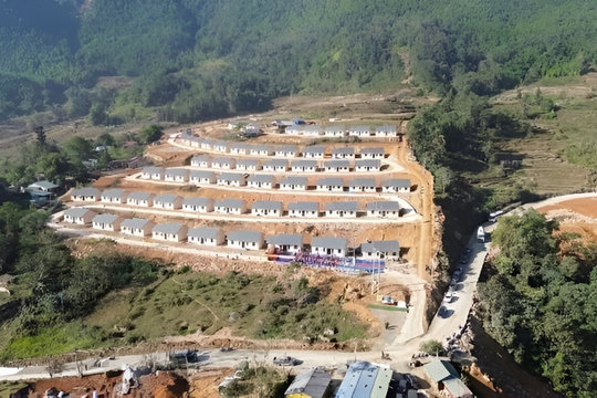 60 hộ dân ở xã Dền Sáng, Lào Cai chính thức an cư sau thiên tai