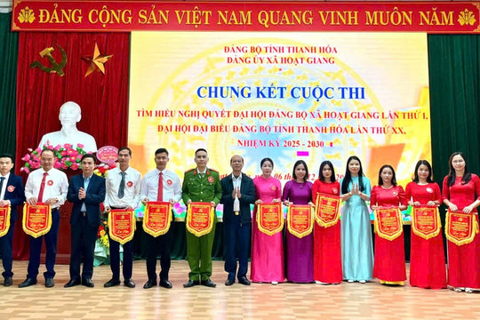 Tạo khí thế thi đua trong cán bộ, đảng viên qua Cuộc thi tìm hiểu Nghị quyết