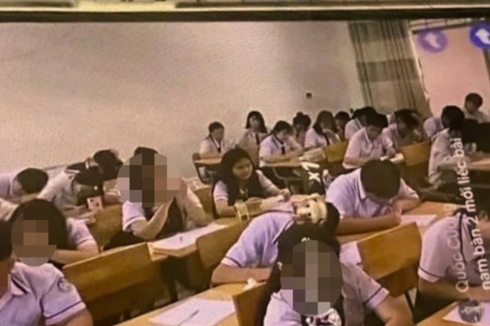 Xác minh nữ giáo viên livestream học sinh làm bài thi cho 4.000 người theo dõi