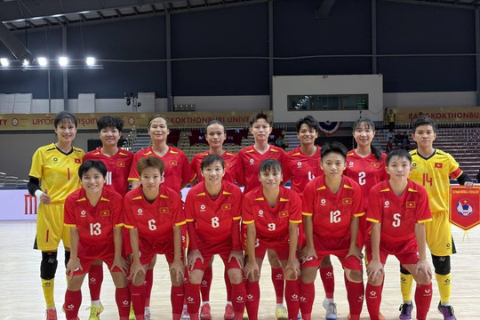 Kết quả SEA Games 33: ĐT Futsal nữ Việt Nam giành HCV lịch sử