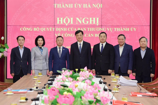 Thiếu tướng Nguyễn Thành Long giữ chức Chánh Văn phòng Thành ủy Hà Nội