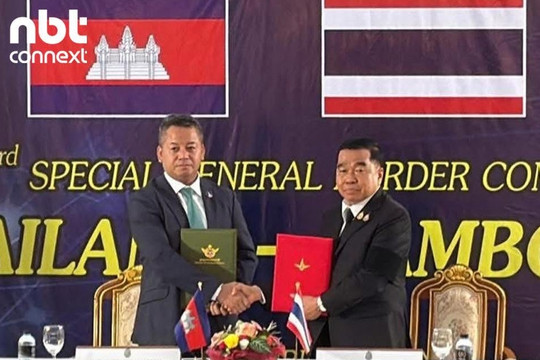 Thái Lan - Campuchia ký tuyên bố chung về ngừng bắn 72 giờ