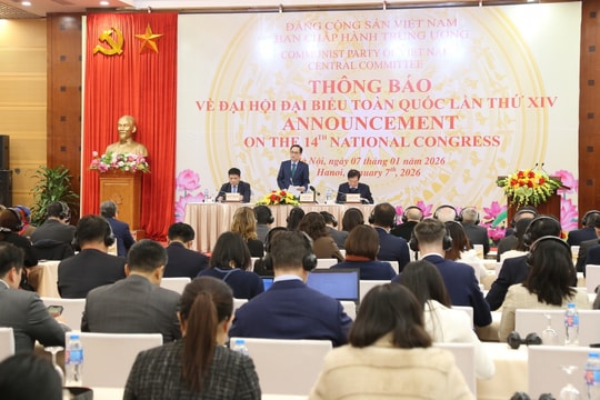 Thông báo về Đại hội XIV của Đảng tới các cơ quan đại diện ngoại giao, quốc tế