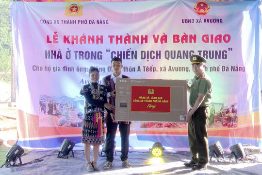Ấm áp nghĩa tình từ những căn nhà "Chiến dịch Quang Trung" ở Đà Nẵng