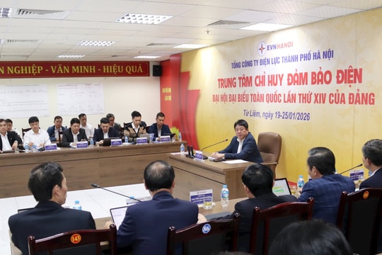 Tổng Giám đốc EVN kiểm tra công tác chuẩn bị đảm bảo điện phục vụ Đại hội đại biểu toàn quốc lần thứ XIV của Đảng