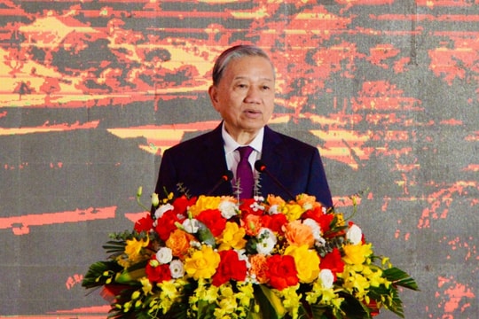 Tổng Bí thư Tô Lâm dự lễ khởi công trường phổ thông nội trú Trường Hà, Cao Bằng