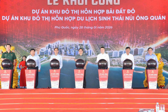 Thủ tướng Phạm Minh Chính kiểm tra các công trình phục vụ Hội nghị APEC 2027
