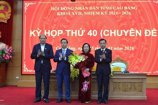 Thủ tướng phê chuẩn kết quả bầu Phó Chủ tịch UBND tỉnh Cao Bằng