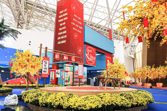 Toàn cảnh Hội chợ Mùa Xuân 2026 trước giờ khai mạc