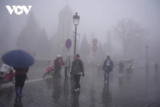 Không khí lạnh bao trùm, miền Bắc nhiều nơi rét đậm