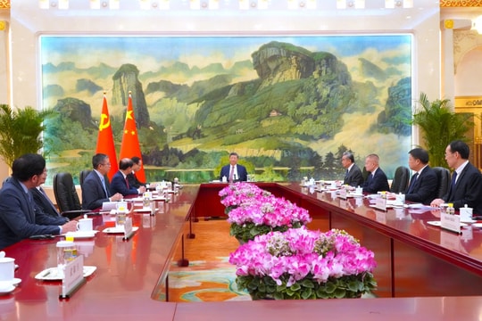 Bộ trưởng Lê Hoài Trung hội kiến Tổng Bí thư, Chủ tịch nước Trung Quốc