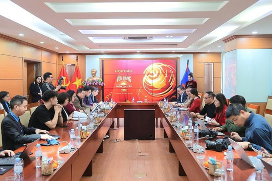 Chương trình “Với Đảng vẹn toàn niềm tin yêu” sẽ lên sóng lúc 20h ngày 5/1/2026