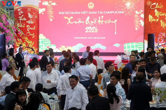 Kiều bào tại Campuchia sum vầy đón Xuân Bính Ngọ 2026