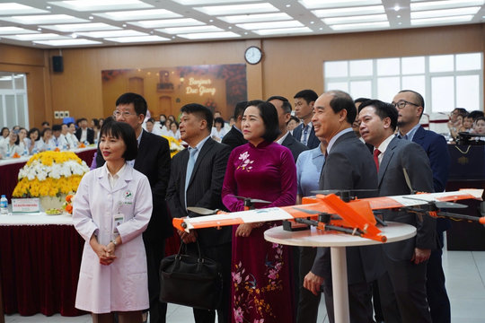 Phó Chủ tịch Quốc hội: Tuyến cơ sở ứng dụng UAV y tế, bước tiến đột phá!
