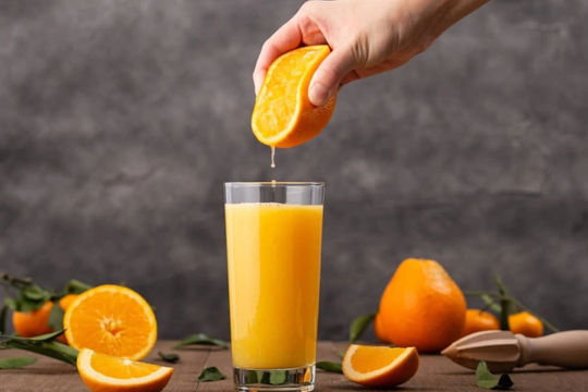 Cách uống nước cam đúng cách để không gây hại
