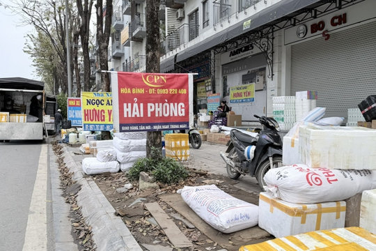 Xử lý “bắt cóc bỏ đĩa”, xe tải Hà Nội lại lập bến trên đường "như nấm mọc sau mưa"