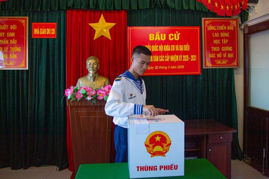 "Lá phiếu niềm tin" từ thềm lục địa phía Nam