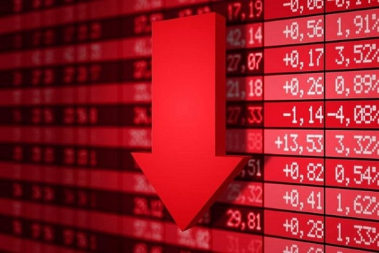 Nhà đầu tư bán tháo, VN-Index 'bốc hơi' hơn 100 điểm