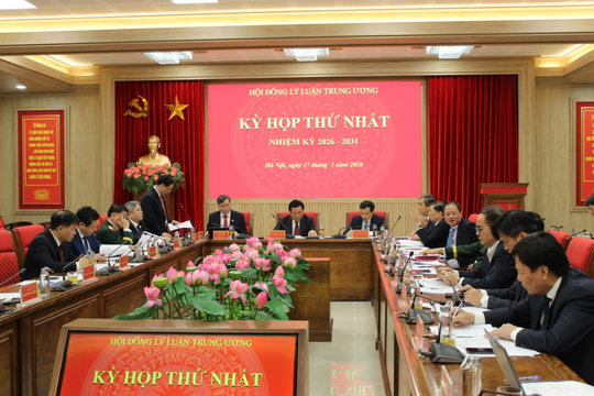 Kỳ họp thứ nhất của Hội đồng Lý luận Trung ương nhiệm kỳ 2026-2031