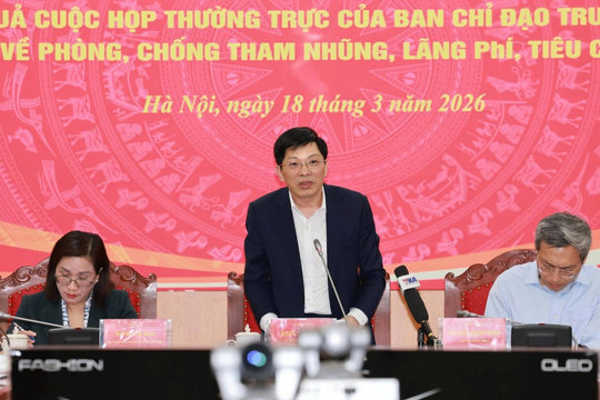 Xử lý dứt điểm các vụ án, vụ việc tham nhũng, lãng phí, tiêu cực nghiêm trọng