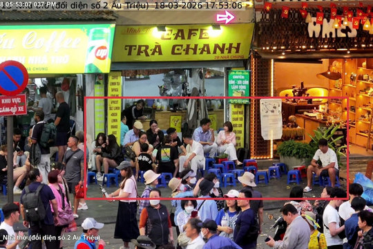 Công an Hà Nội phạt nguội gần 400 địa điểm vi phạm trật tự đô thị trong một ngày