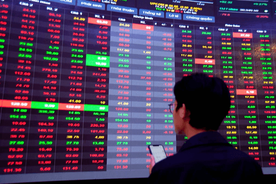 VN-Index mất gần 60 điểm, sắc đỏ bao trùm thị trường chứng khoán