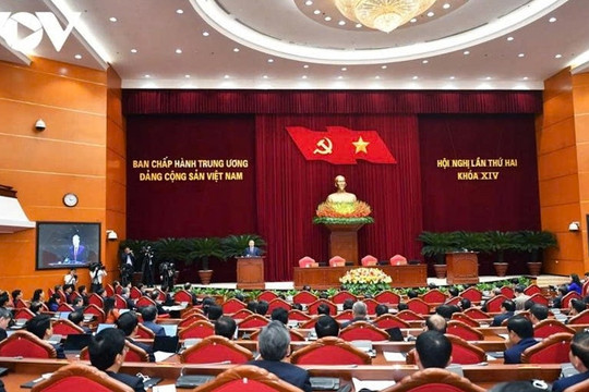 Thông báo Hội nghị lần thứ hai Ban Chấp hành Trung ương Đảng khóa XIV