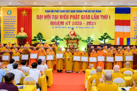 Đại hội điểm của Phật giáo cả nước khai mạc tại TP.HCM